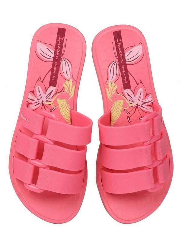 Aerojump - Chinelo Slide Feminino Ipanema Bold Rosa