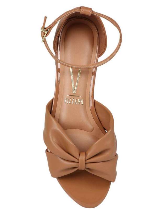 Vizzano - Sandália Rasteira Feminina Vizzano Básica Caramelo 4