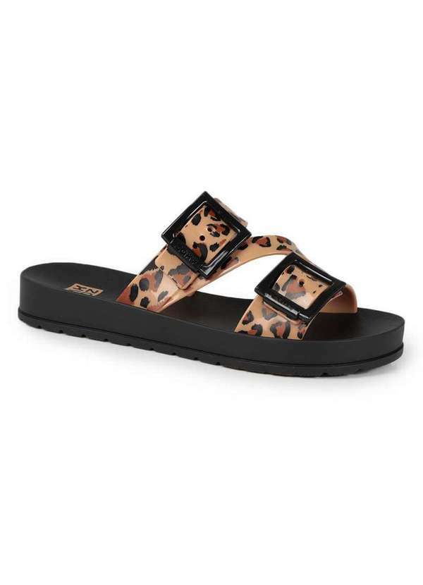 Zaxy - Tamanco Birken Feminino Zaxy Fivela Color