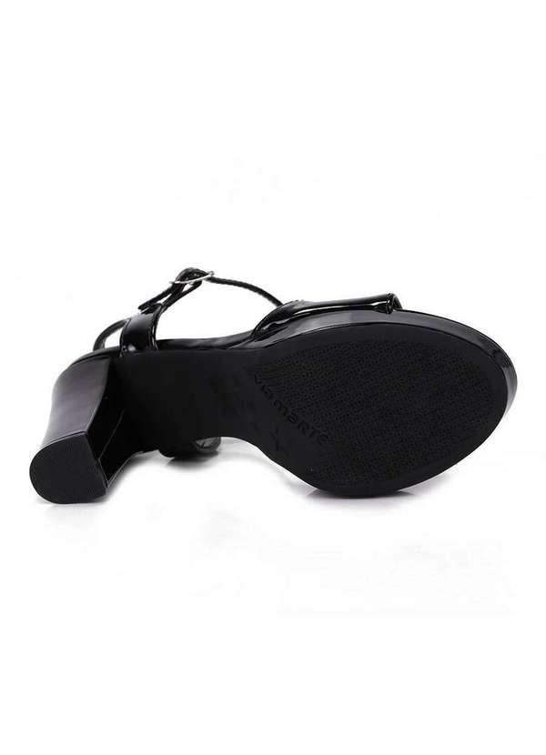 Via Marte - Sandália Salto Alto Via Marte Preto 4