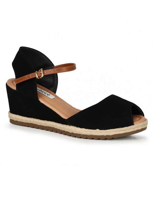 Anabela Bebece Sandalia Anabela Aberta Sandália Anabela Feminina