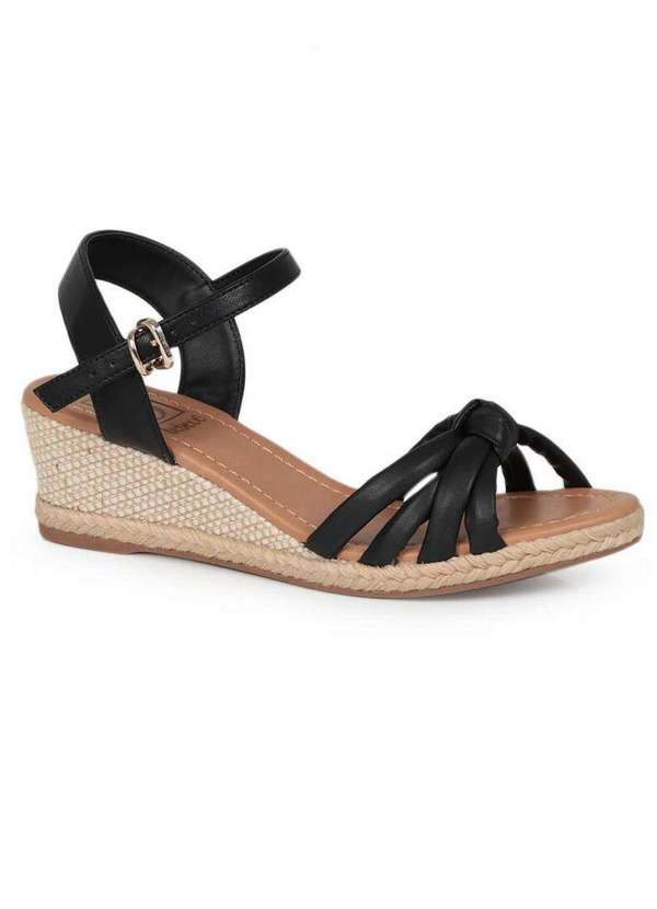 Zattini SandÃ¡lia Anabela BebecÃª Corda Feminina Anabela Salto