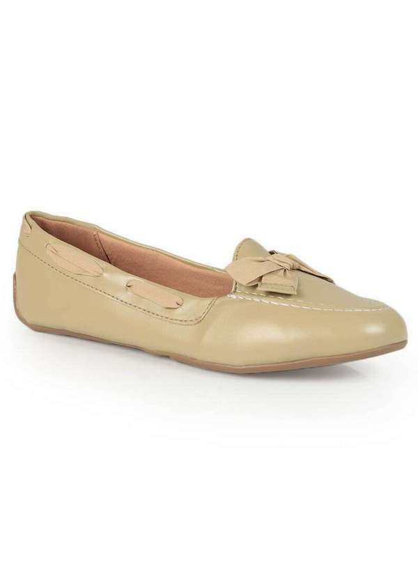 Sua Cia - Mocassim Feminino Sua Cia Laço Verde