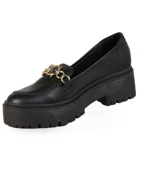 Sua Cia - Mocassim Feminino Sua Cia Robusto Clássico Preto 2
