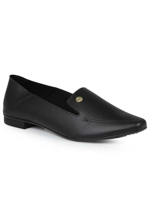 Vizzano - Mocassim Feminino Vizzano Monocromático Preto