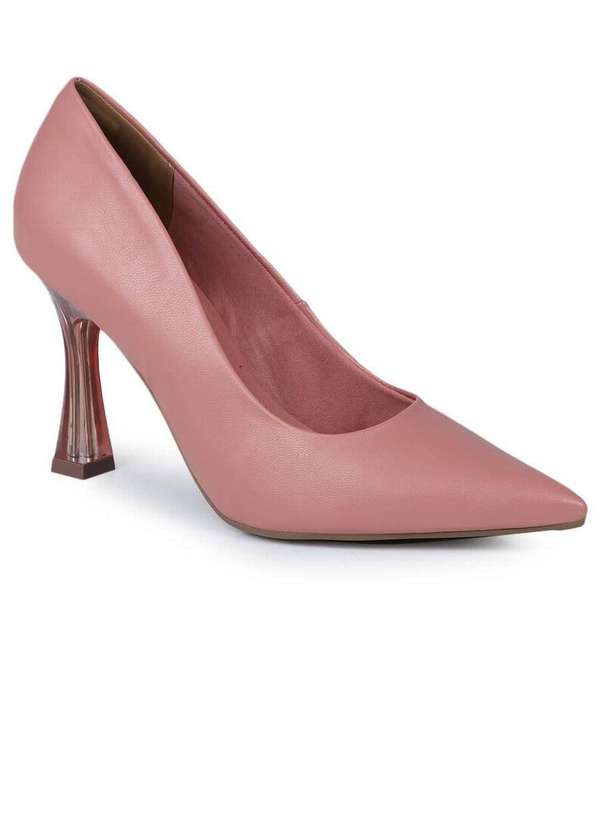 Via Marte - Sapato Scarpin Feminino Via Marte Taça Nude
