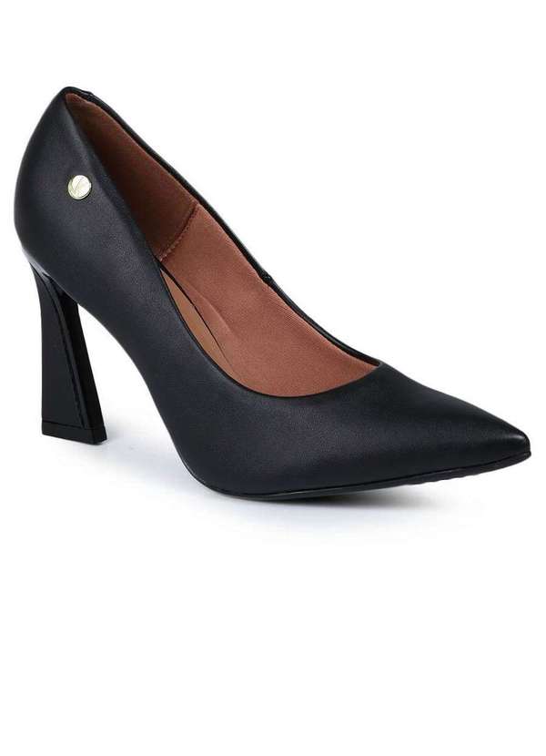 Scarpin Salto Alto Scarpin Preto Com CalÃ§a Jeans Slingback Arezzo