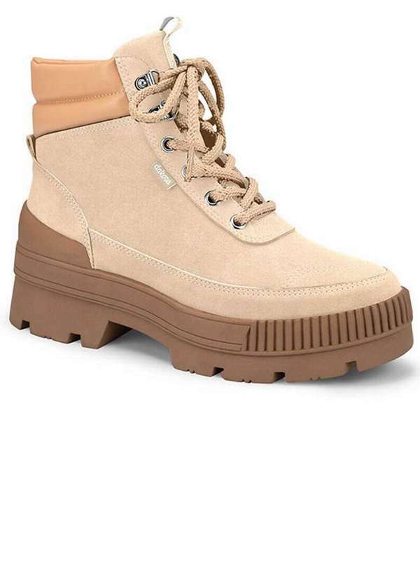 Dakota - Tênis Bota Feminino Dakota Cano Alto Bege