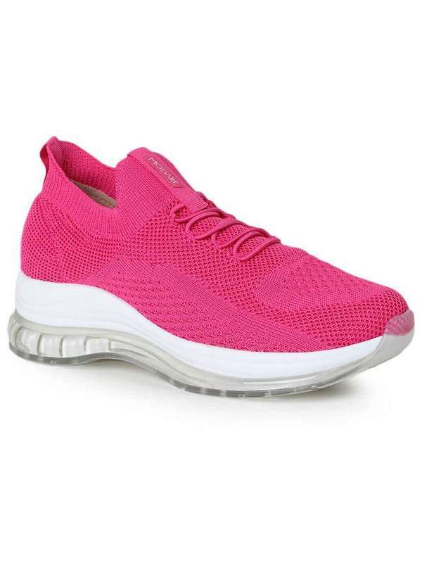 Modare - Tênis Casual Feminino Conforto Modare Bolha Pink