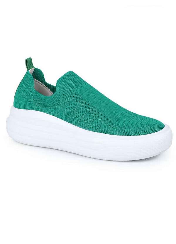 Sua Cia - Tênis Casual Feminino Sua Cia Confy Verde 1