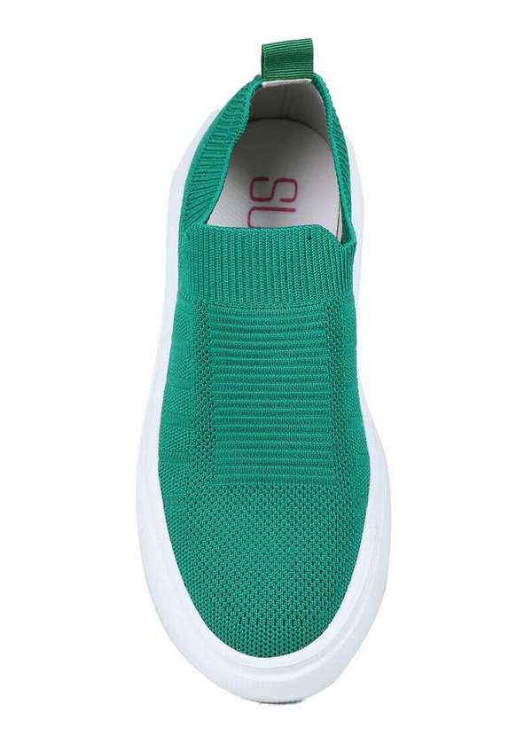Sua Cia - Tênis Casual Feminino Sua Cia Confy Verde 4