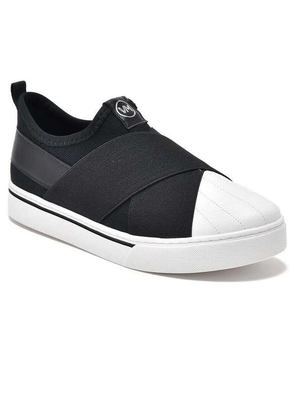 Via Marte - Tênis Casual Feminino Via Marte Atemporal Preto 1