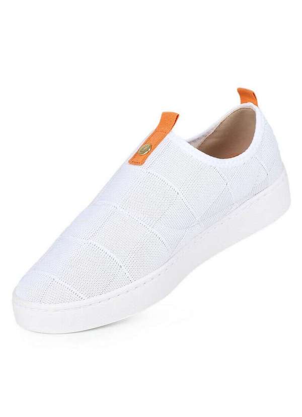 Vizzano - Tênis Casual Feminino Vizzano Knit Slip Branco 2