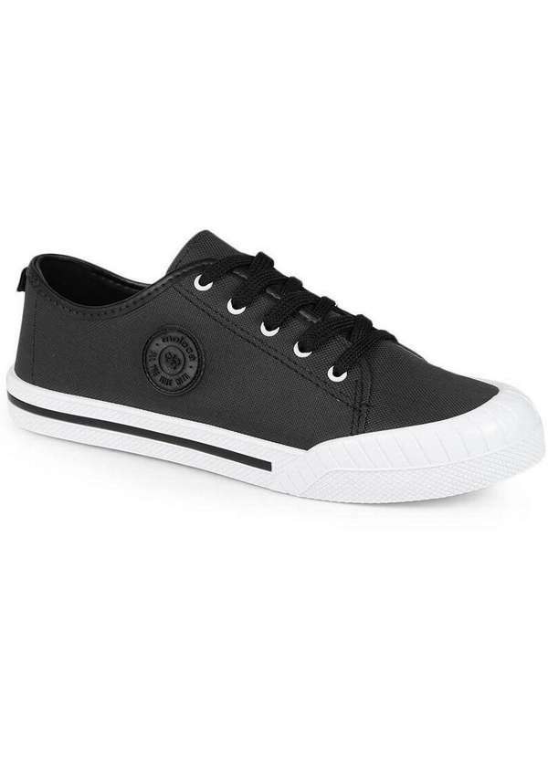 Moleca - Tênis Casual Moleca Feminino Urbano Preto