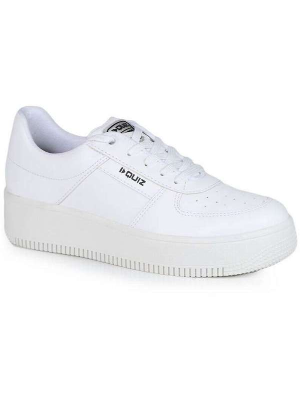 Quiz - Tênis Casual Quiz Feminino Street Branco