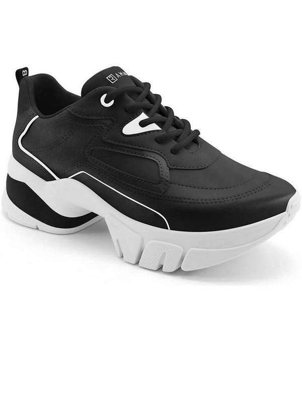 Ramarim - Tênis Chunky Feminino Ramarim Minimalista Preto