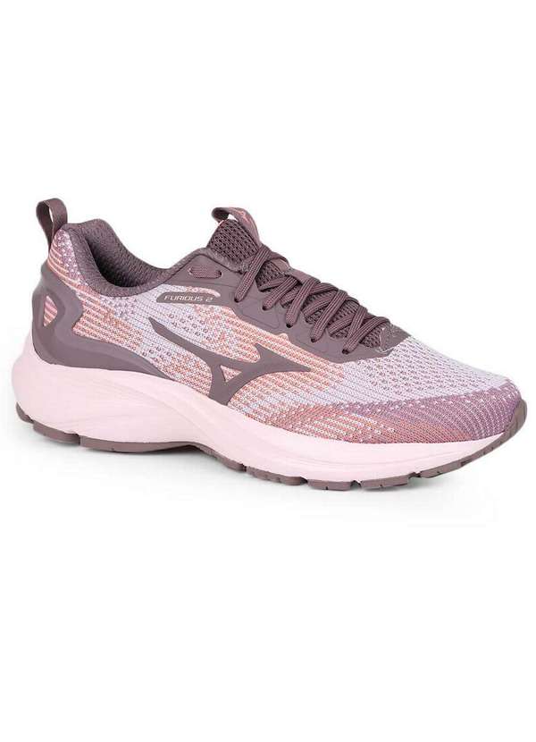 Mizuno - Tênis Running Feminino Mizuno Furious 2 Rosa