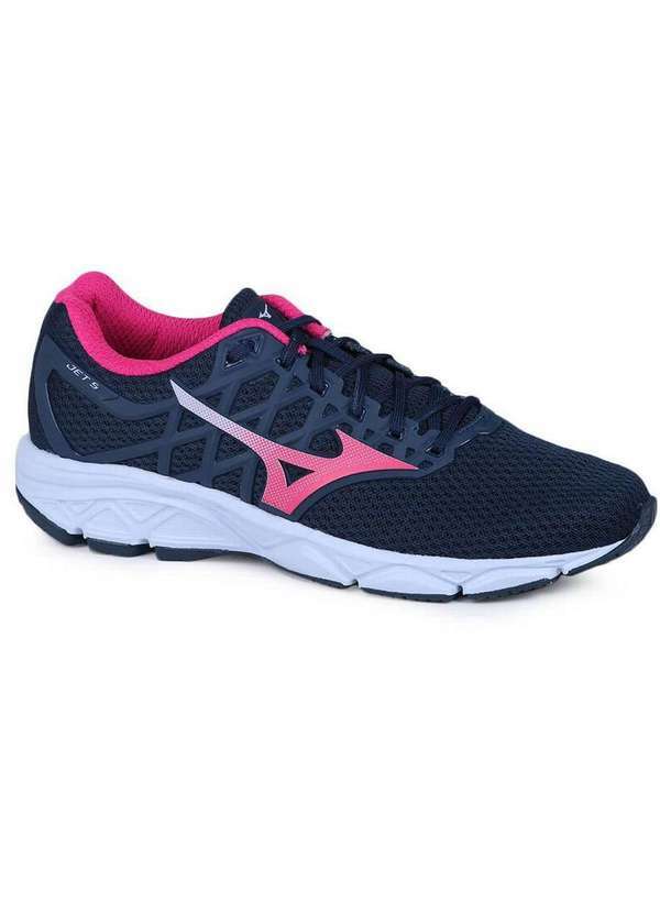 Mizuno - Tênis Running Feminino Mizuno Jet 5 W Marinho