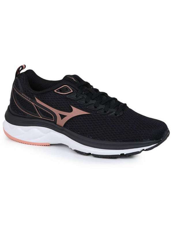 Mizuno - Tênis Running Feminino Mizuno Space 2 Preto e Rosa