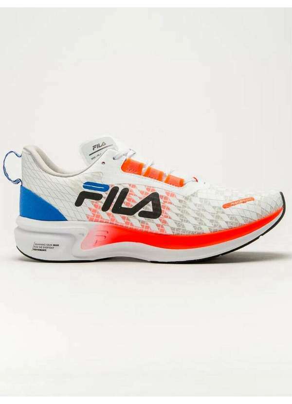Fila - Tênis Running Masculino Fila Racer Grid Branco