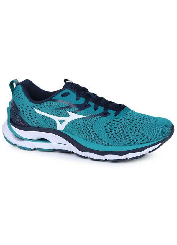 Mizuno - Tênis Running Masculino Mizuno Wave Dynasty W Verde