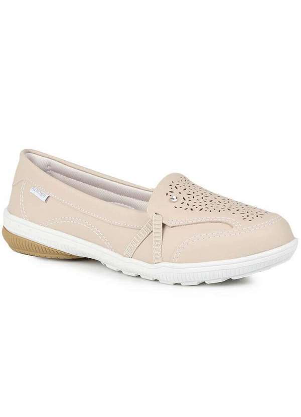 Kolosh - Tênis Slip On Feminino Kolosh Básico Nude
