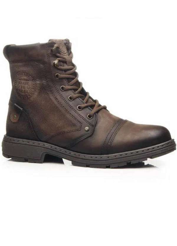 Pegada - Bota Coturno Masculina Pegada Fazenda Cafe