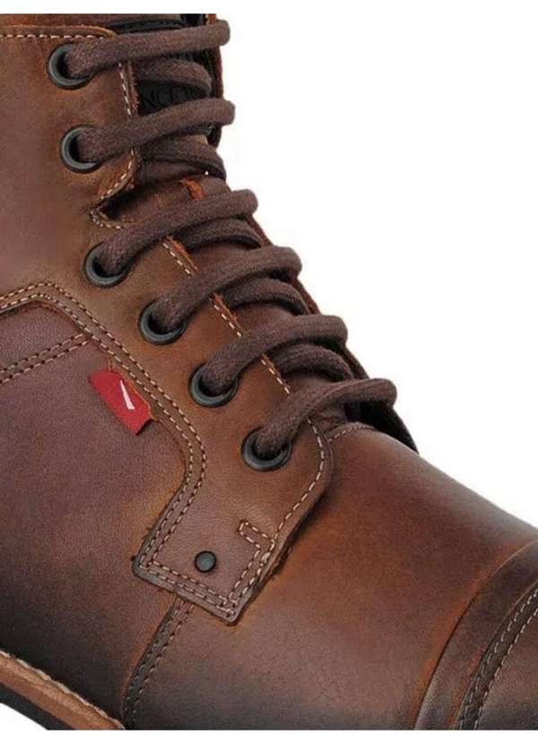 Ferracini Bota Coturno Masculino Ferracini Neutro Marrom