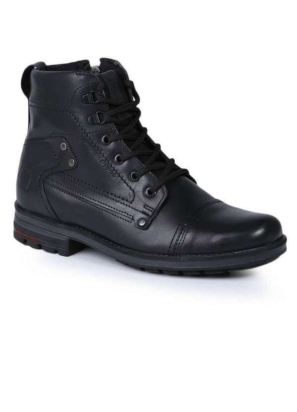 Pegada - Bota Coturno Masculino Pegada Classe Preto