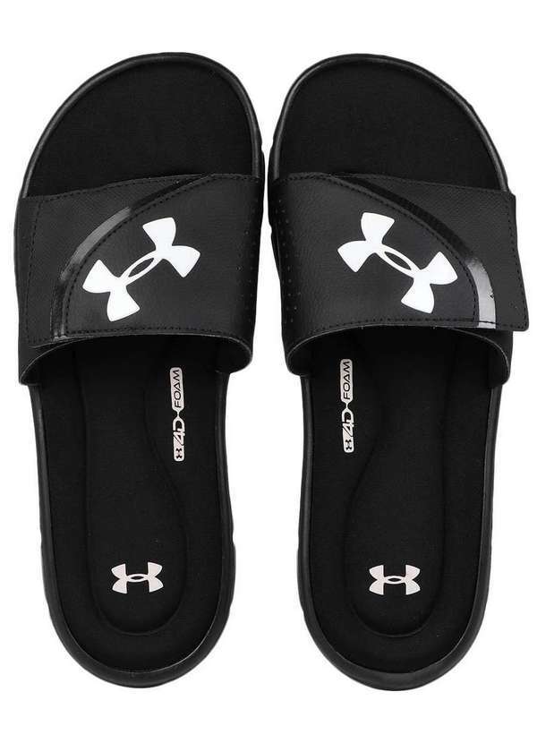 Off Line - Chinelo Casual Masculino Under Armour Ignite Preto