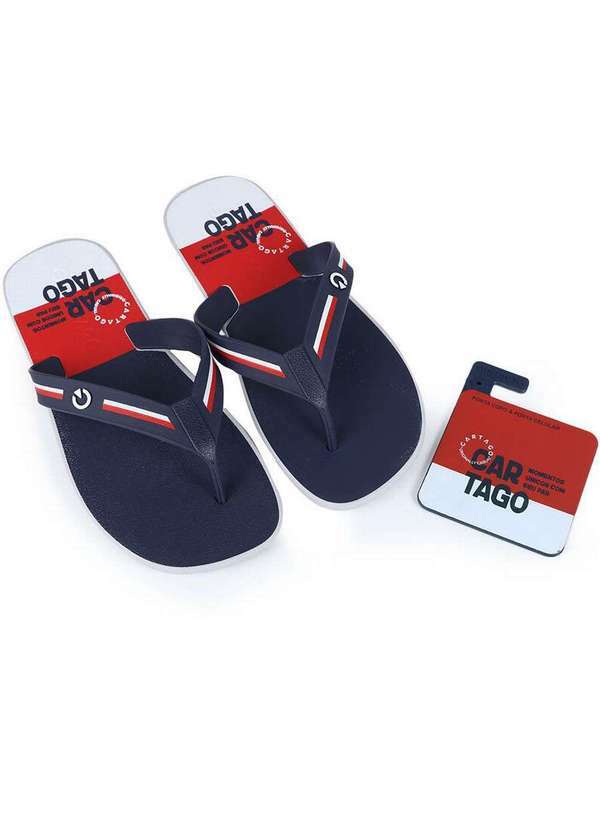 Cartago - Chinelo Masculino Cartago Quebec Marinho