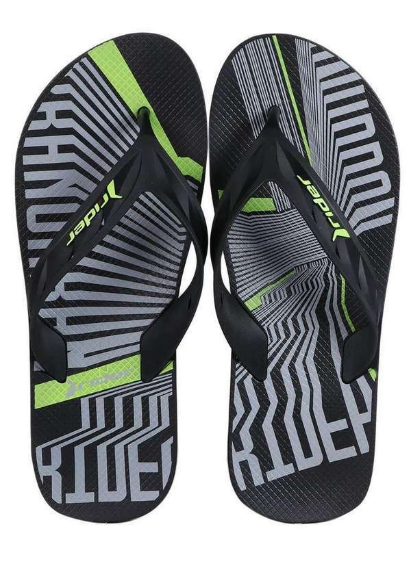 Rider - Chinelo Masculino Rider Estampa Preto