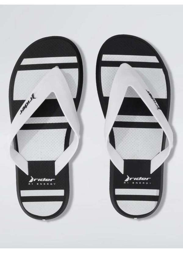 Rider - Chinelo Masculino Rider Style Preto e Branco