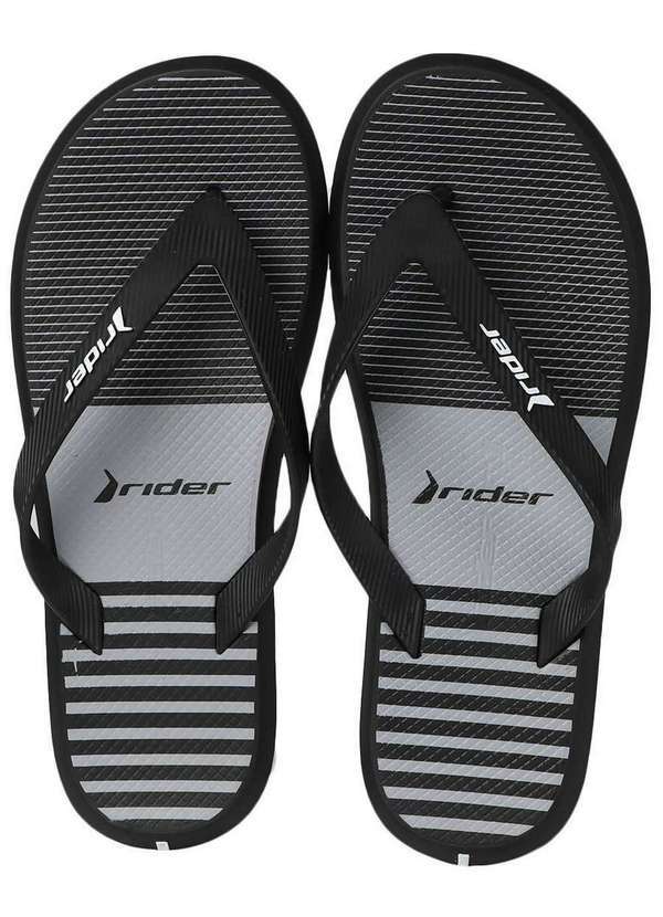 Rider - Chinelo Masculino Rider Style Preto e Cinza
