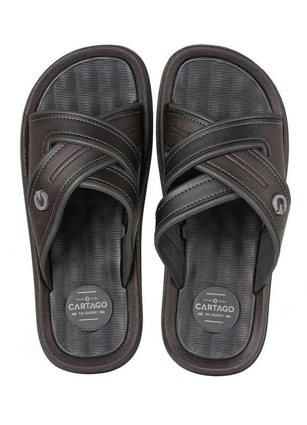 Cartago - Chinelo Slide Masculino Cartago Fiji Preto