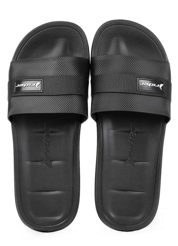 Rider - Chinelo Slide Masculino Rider Básico Preto