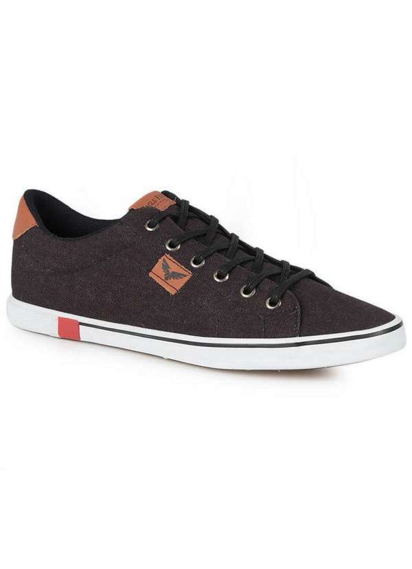 Eagle Fly - Sapatênis Masculino Eagle Fly Clássico Preto
