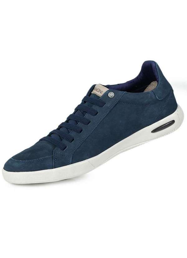 Sapato Ferracini Masculino Sapatenis Ferracini Azul Marinho Sapato