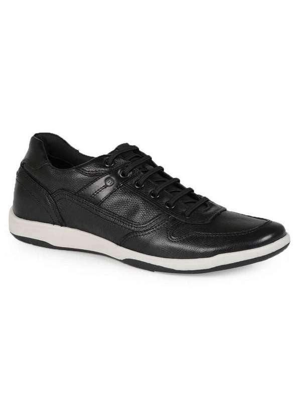 Ferricelli - Sapatênis Masculino Ferricelli Moderno Preto