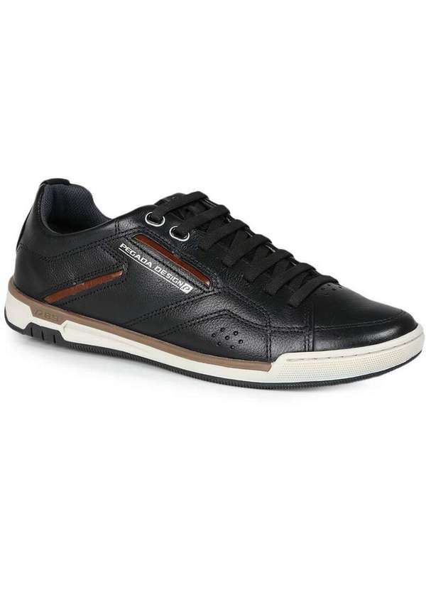 Pegada - Sapatênis Masculino Pegada Amortech Preto
