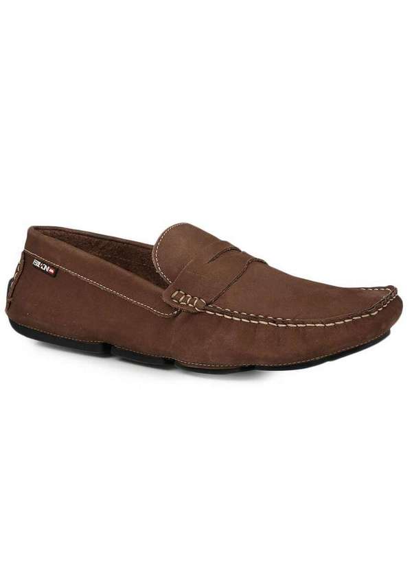 Ferracini - Mocassim Masculino Ferracini Mali Cafe