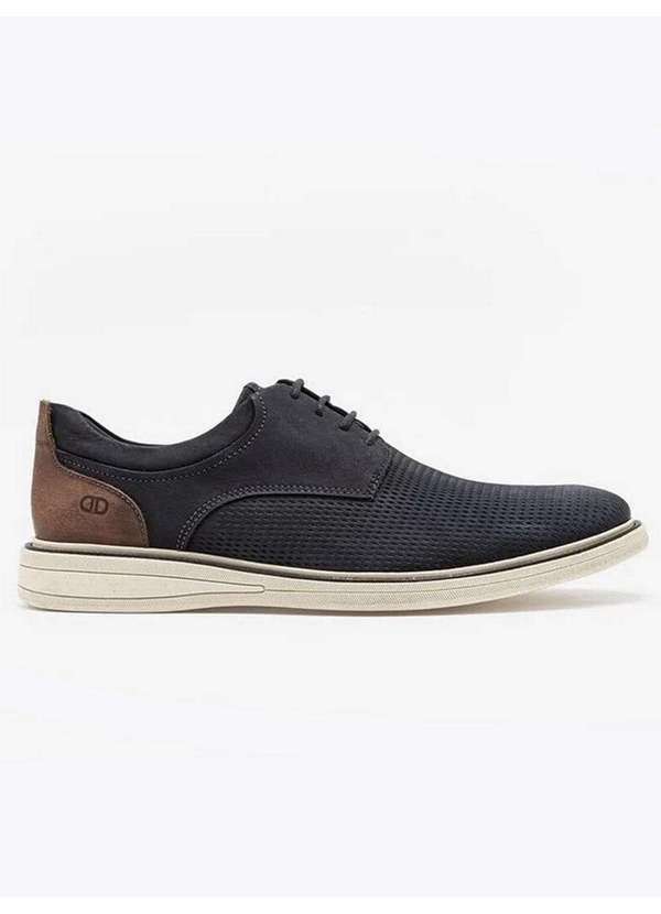 Democrata - Sapato Casual Masculino Democrata Perfuros Marinho