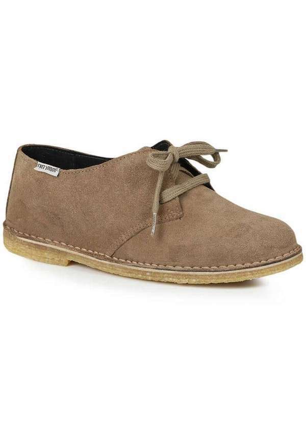 Free London - Sapato Casual Masculino Free London Retrô Bege