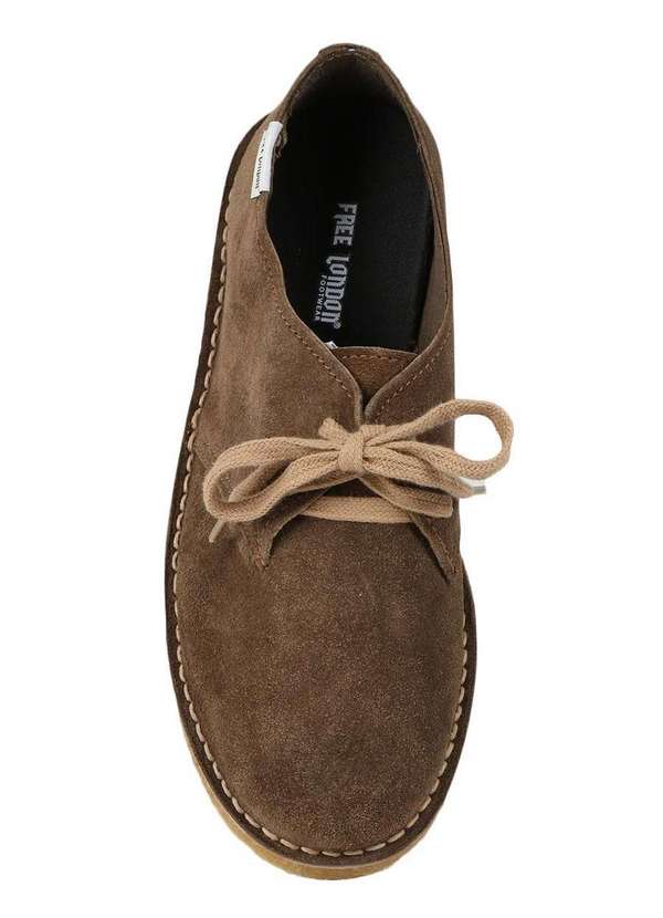 Free London - Sapato Casual Masculino Free London Retrô Marrom 4