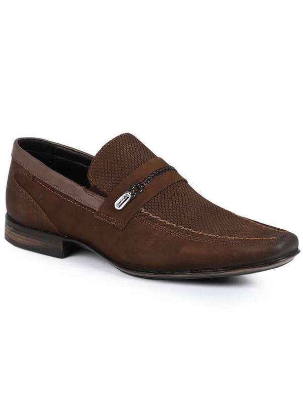 Rafarillo - Sapato Casual Masculino Rafarillo Urbano Marrom