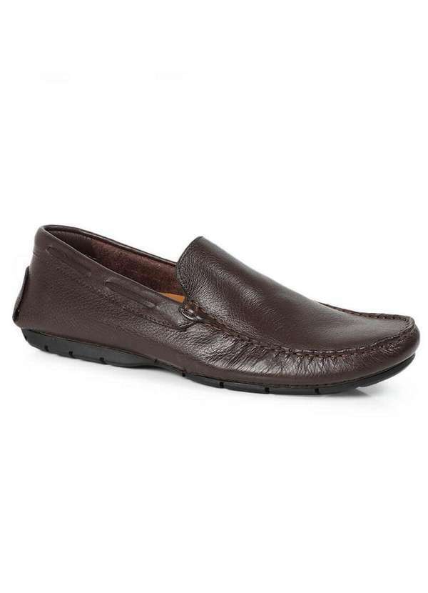 Leve Comfort - Sapato Mocassim Masculino Leve Comfort Driver Cafe