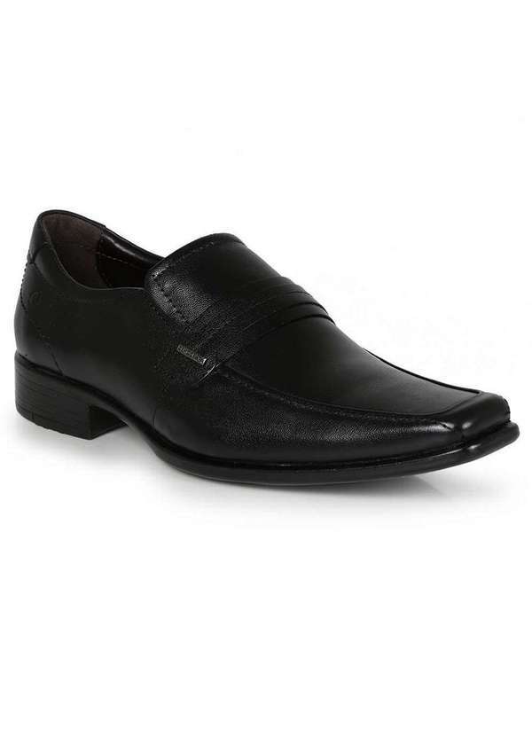 Democrata - Sapato Social Masculino Democrata Hamptom Preto