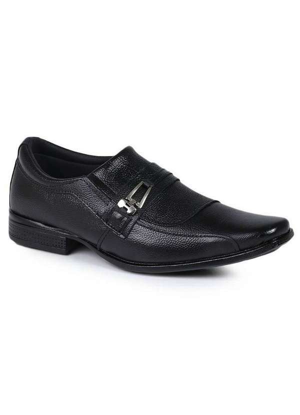 Democrata - Sapato Social Masculino Foot Shoes Reunião Preto