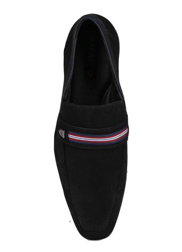 Rafarillo - Sapato Social Masculino Rafarillo Veludo Preto 4