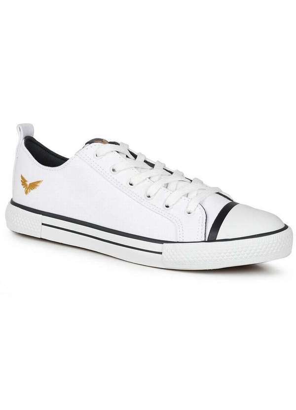 Eagle Fly - Tênis Casual Masculino Eagle Fly Liso Branco